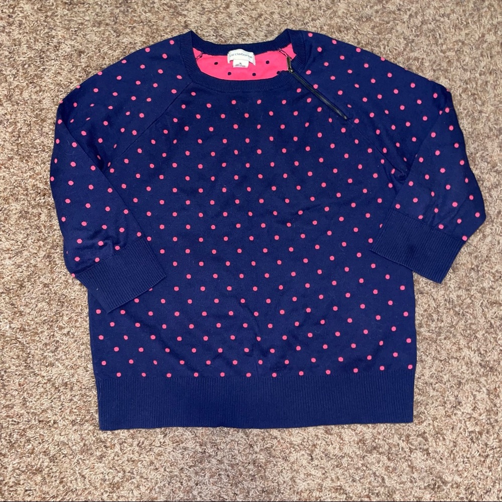 Polka dot sweater 💕